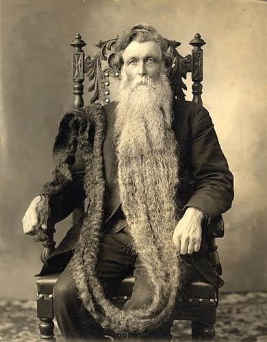 Hans Langseth barbudos barba