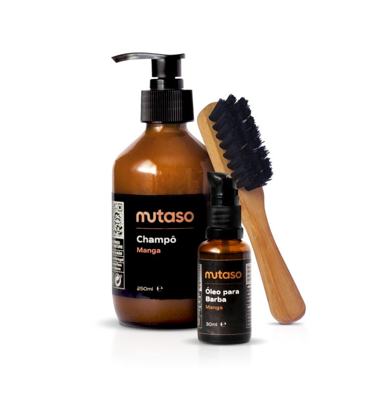 Kit iniciar barba barbudo escova