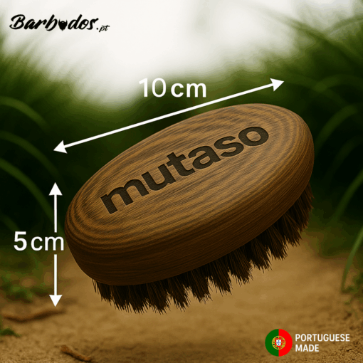 ESCOVA PARA BARBA DE CERDAS DE JAVALI